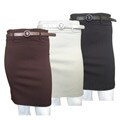 Peony USA Women's Stretch Pinstripe Skirt
