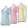 Aryeh Women's Short-sleeve Empire Waist Blouse