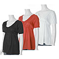 Aryeh Women's Short-sleeve Empire Waist Blouse