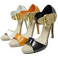Michael Antonio Open Toe Stilettos