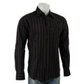 Twice Men's Long-sleeve Woven Print Shirt