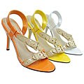 Michael Antonio Open Toe Slingback Heels