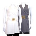 Mar-2 Women's Cross-over Sleeveless Shirt