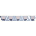 South Beach Chrome 5-light Bath Sconce