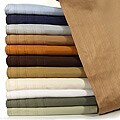 Mondrian Solid Sateen 600 Thread Count Egyptian Cotton Sheet Set (Queen) made in Italy