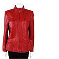 Prague Women's Zip-front Leather Jacket