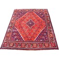 Persian Joshagan Red/ Black Rug (8'9 x 11'10)