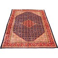 Persian Mahal Navy/ Red Wool Rug (10'1 x 13')