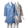 Via Spiga Women's A-line Rain Coat