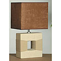 Square Ivory Table Lamp