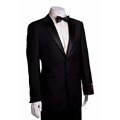 Giorgio Fiorelli Men's 2-button Black Tuxedo
