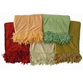 Feather Trimmed Throw