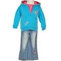 BT Kids Girl's Turquoise 3-piece Outfit
