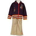 BT Kids Navy Floral 3-piece Outfit (Size 12M-4T)