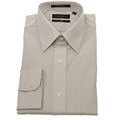 Joseph Abboud Men's Tan Stripe Dress Shirt