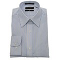 Joseph Abboud Men's Blue/ Yellow Stripe Dress Shirt