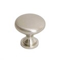 Round Satin Nickel knob (Pack of 10)