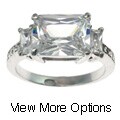 Sterling Silver CZ Ring