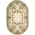 Hand-tufted Brilliante Ivory Wool Rug (4'9 x 7'8)