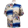Jams World Men's Hikyaku Cabana Short-sleeve Shirt