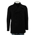 Original Penguin Men's Caviar Wool Blend Peacoat