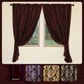 Damask Jacquard Insulated Blackout Curtains