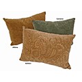 Velveteen Crushed Velvet Paisley Pillows (Set of 2)
