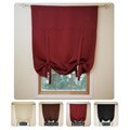 Solid Insulated Blackout Tie Up Shade