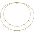 Mother and Daughter Freshwater Pearl Necklace Set (4.5 mm)
