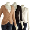 Shu Shu Crocheted Cardigan