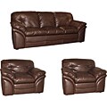 Tucson Brown Sofa and Two Chairs