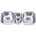 DeNovo Triple Undermount Kitchen Sink