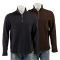 MICHAEL Michael Kors Men's French Terry Half-zip Sweater