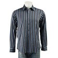 Michael Kors Men's Blue Ombre Stripe Dress Shirt