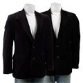 Michael Kors Men's Pinstripe Velvet Blazer