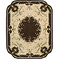 Hand-tufted Brilliante Beige Wool Rug (7'3 x 9'14)