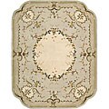 Hand-tufted Brilliante Ivory Wool Rug (7'3 x 9'3)