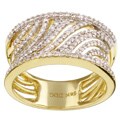 14k Yellow Gold 5/8ct TDW Diamond Ring (H-I, I1-I2)