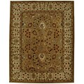 Hand-tufted Tenkasi Hand-spun Wool Rug (8' x 11')