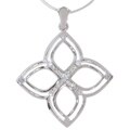 Sterling Silver CZ Necklace