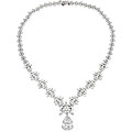 Sterling Silver CZ Exquisite Necklace