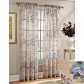 Nicole Sheer Floral 84-inch Window Curtain Panel