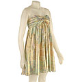 ABS by Allen Schwartz Women's Strapless Twisted Short Dress