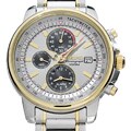 Seiko Men's Two-tone Alarm Chronograph Watch