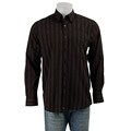 Andrew Fezza Men's Long-sleeve Pinstripe Shirt