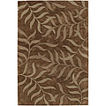 Hand-tufted Contemporary Inka Rug (7'9 Round)