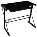 Black Solo Computer Desk
