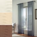 Mercury Sheer Window Curtain Panel (84 in. x 52 in.)