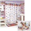 Butterfly Garden Shower Curtain with Hooks