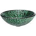 Kraus Tourmaline Turquoise Glass Vessel Sink